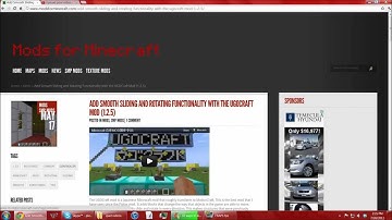 Minecraft: How to install UgoCraft on a PC