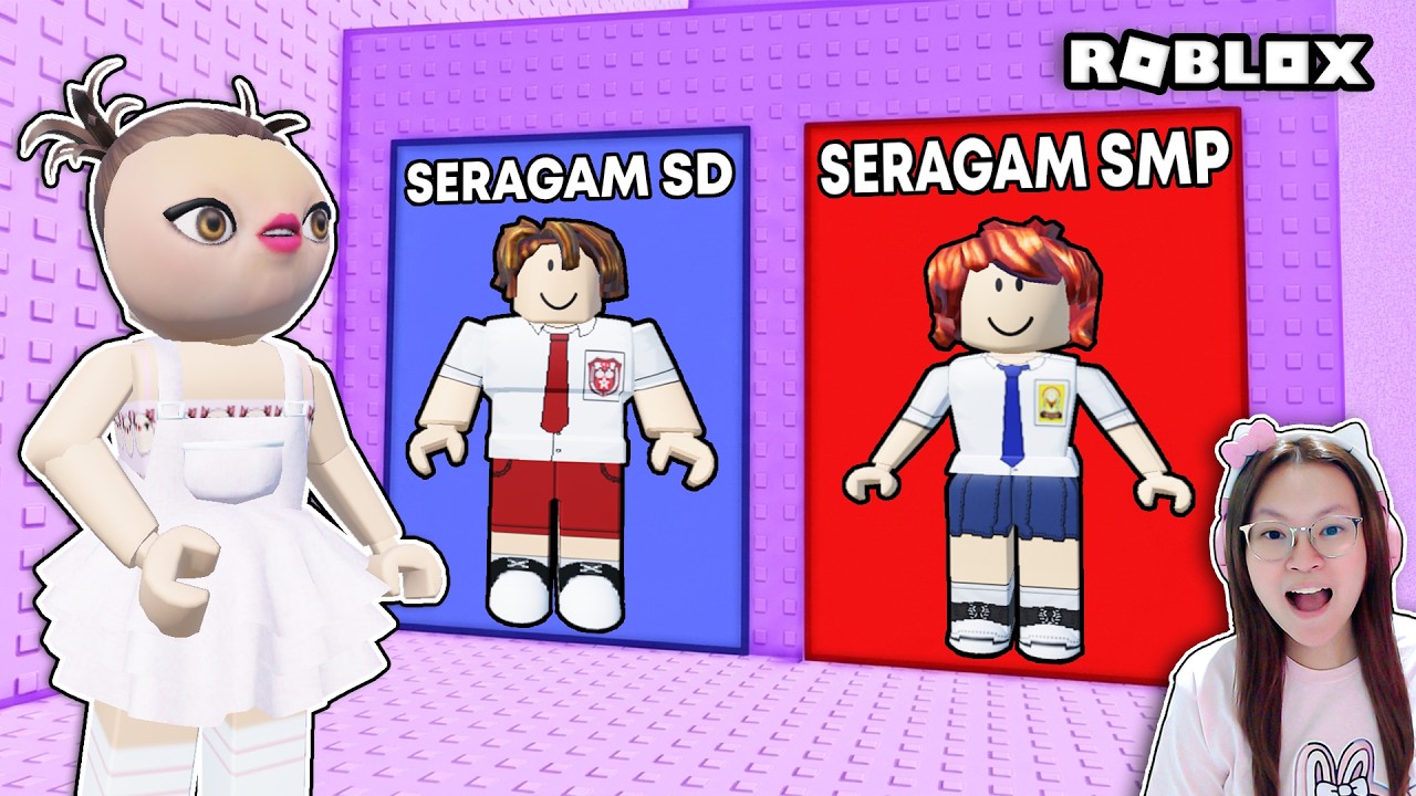 Dandan Tema Anak Sekolah Di Dalam Tower ?!! [Roblox Indonesia]