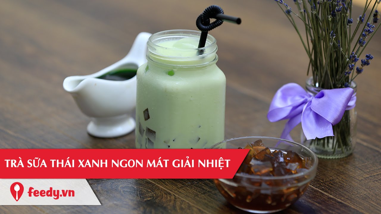 Hướng dẫn Cách nấu trà sữa thái – Hướng dẫn cách pha trà sữa thái xanh thơm mát – Thailand Milktea
