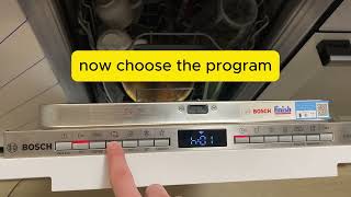 How to Use Delay Start on Bosch Dishwasher