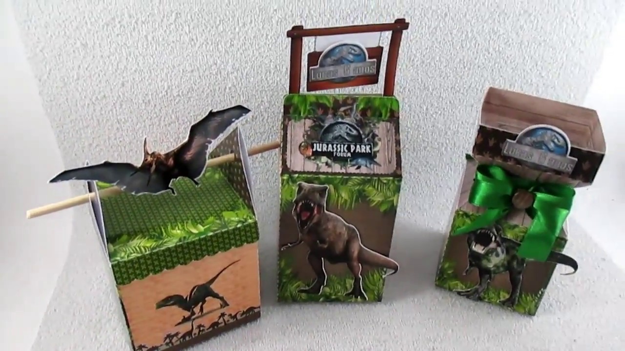 Personalizados Jurassik World - YouTube
