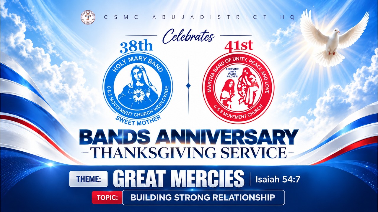 BUILDING STRONG RELATIONSHIPS | SUNDAY SERVICE | 20TH SEPTEMBER, 2026