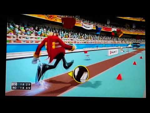 Mario Sonic At The Olympic Games Dr Eggman Fails In Triple Jump