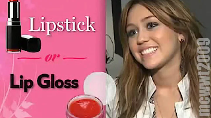 Miley plays "Would You Rather?"