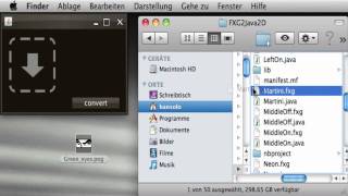FXG to Java2D converter