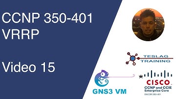 VRRP Cisco CCNP Enterprise 350-401 Video 15