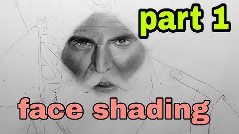 Akshay kumar face drawing of kesari // part -1 // #kesari