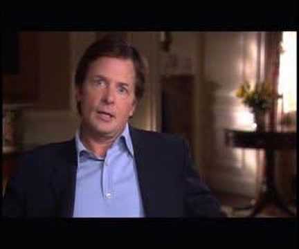 Actor Michael J. Fox in an ad for Wisconsin Gov. Jim Doyle, urging voters to support Doyle for his backing of stem cell research.