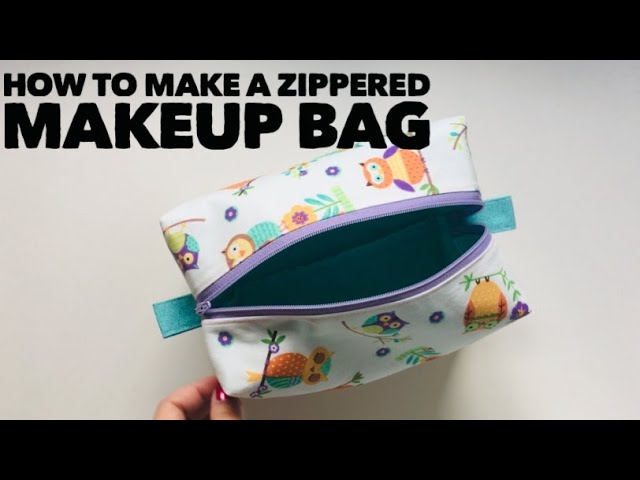 How to Make a Makeup Bag with Zipper » BERNINA Blog