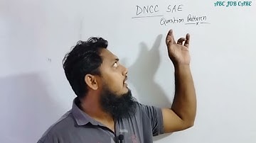 DNCC SAE Previous Question Pattern | Dhaka North City Corporation | ঢাকা উত্তর সিটি কর্পোরেশন ||
