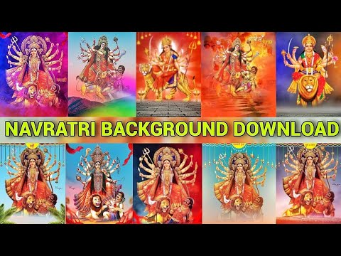 Navratri Background Free Download | Navratri photo editing background |  Durga Puja Background - YouTube