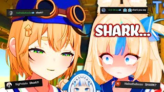 Chat Goes Wild When Saba Says ‘Shark~’