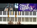 ONLY YESHUA BY DAVID DAM PIANO TUTORIAL