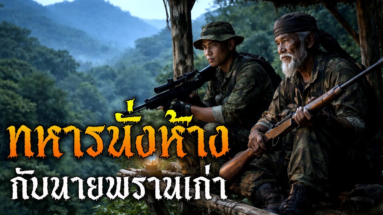 ทหารนั่งห้างกับนายพรานเก่า l พระจันร์เต็มดวง