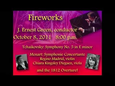 The McLean Orchestra proudly announces its 40th Anniversary Season: "A Season of Celebration!" For more information, please visit our website at www.mclean-orchestra.org October 8, 2011 "Fireworks" J. Ernest Green, Conductor December 3 &4, 2011 "Christmas Around the World" A. Scott Wood, Conductor February 11, 2012 "A Night at the Opera" Miriam Burns, Conductor March 24, 2012 "A Song, A Dance, and A Story" J. Ernest Green, Conductor May 12, 2012 "Viva Italia!" Jon Kalbfliesch, Conductor