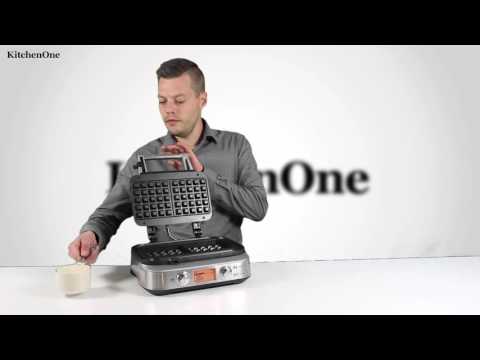 Video: Vaffelmaskine til tynde vafler - en assistent i køkkenet