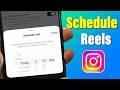 How to Schedule Reels on Instagram