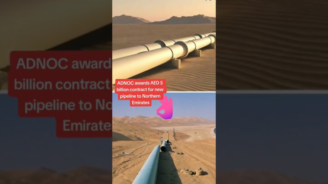 ADNOC awards AED 5B contract for new pipeline #uae #dubai #abudhabi #adnoc #rasalkhaimah #fujairah