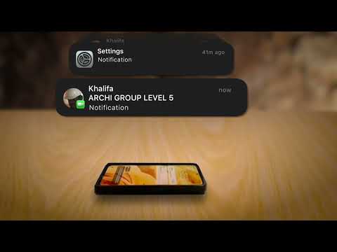 iphone notification animation
