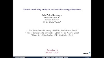 Global sensitivity analysis on bistable energy harvesters