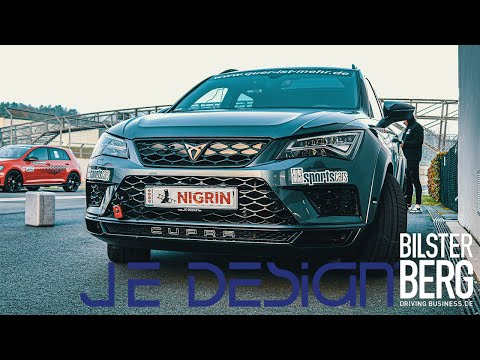 JE DESIGN CUPRA ATECA AUF DER RENNSTRECKE