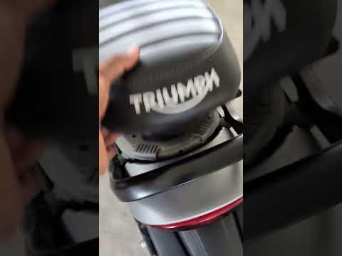 Powertronics||Triumph Speed 400 powertronics ecu tunes||modified exhaust|| gt650||#shorts #dragrace