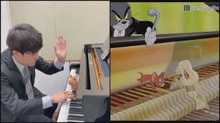 Tom and Jerry The Cat Concerto  Hungarian Rhapsody No.2 by Franz Liszt　ハンガリー狂詩曲第2番 トムとジェリーピアノ・コンサート
