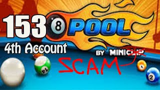 8 Ball Pool Miniscam3 Ep 153 Game 1521-1530 For Record Only