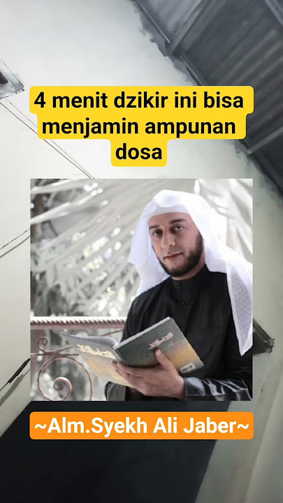 dzikir 4 menit bisa menjamin ampunan dosa #yayasansyekhalijaber #dakwah #seputardakwah