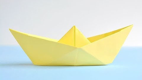 How to make a Paper Boat