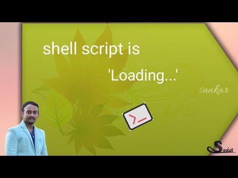 shell script is loading...?