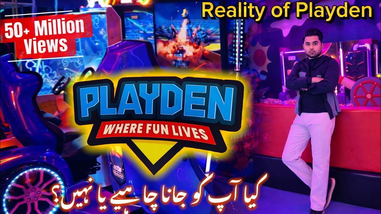 PLAYDEN New Indoor Gaming Area 🎮 | Playdium vs Playden | Full Review 