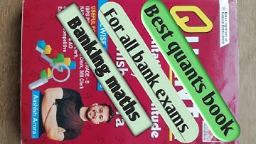 Best book🔥🔥✌ Of Quant for  banking aspirants 📙📘 || Mathematics || Maths Book for all Banking exams |