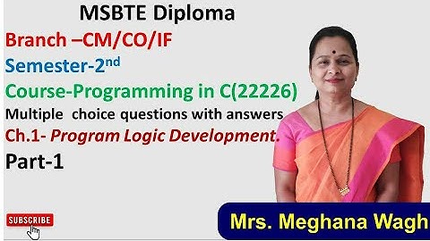 Programming in C(22226)mcqs with answers