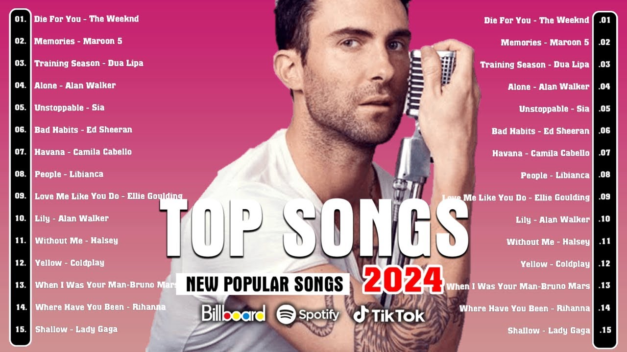 Top 100 Songs of 2023 2024 Charlie Puth, Rihanna, Miley