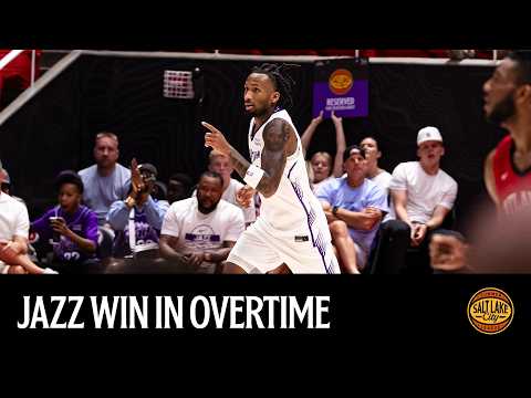 Jazz win in Summer League overtime‼️ | UTAH JAZZ