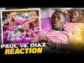 Israel Adesanya Reacts to WILD Jake Paul vs Nate Diaz Boxing Match