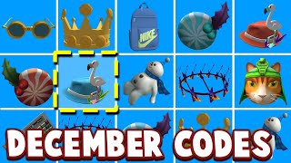 6 CHRISTMAS ITEMS!* DECEMBER 2022 Roblox Promo Codes For ROBLOX FREE Items!  (NOT EXPIRED!) 