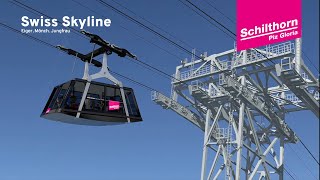 Schilthornbahn 20 - Animation Der Ganzen Strecke