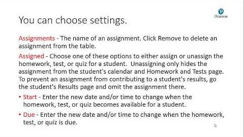 MyLab XL Change Individual Student Settings New UI June 17