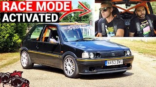 🐒 BUDGET ROCKET! MODIFIED PEUGEOT 106 XSI HOT HATCH REVIEW