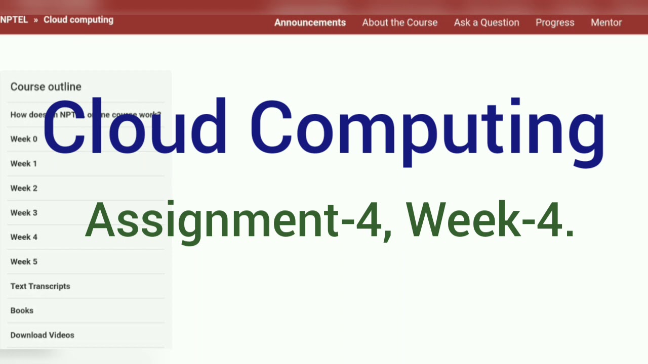 cloud computing assignment 4