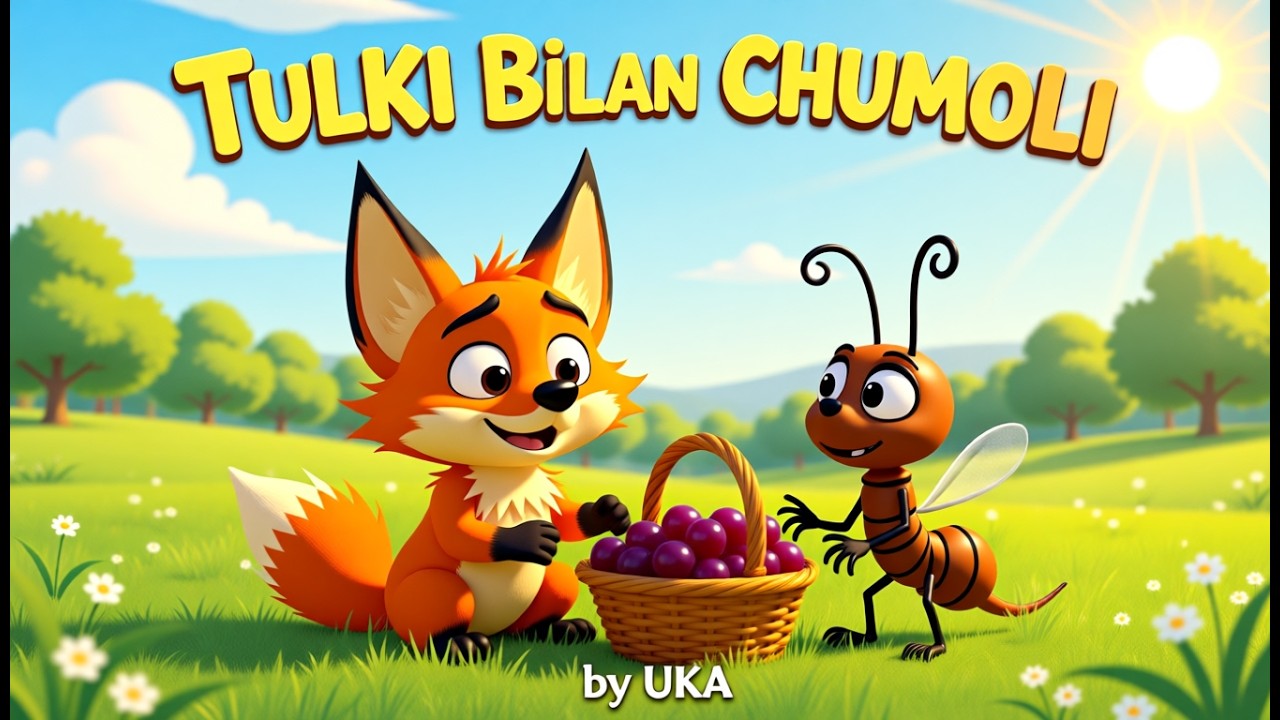 Ayyor Tulki va Aqlli Chumoli | Bolalar uchun o‘zbekcha ertak - YouTube
