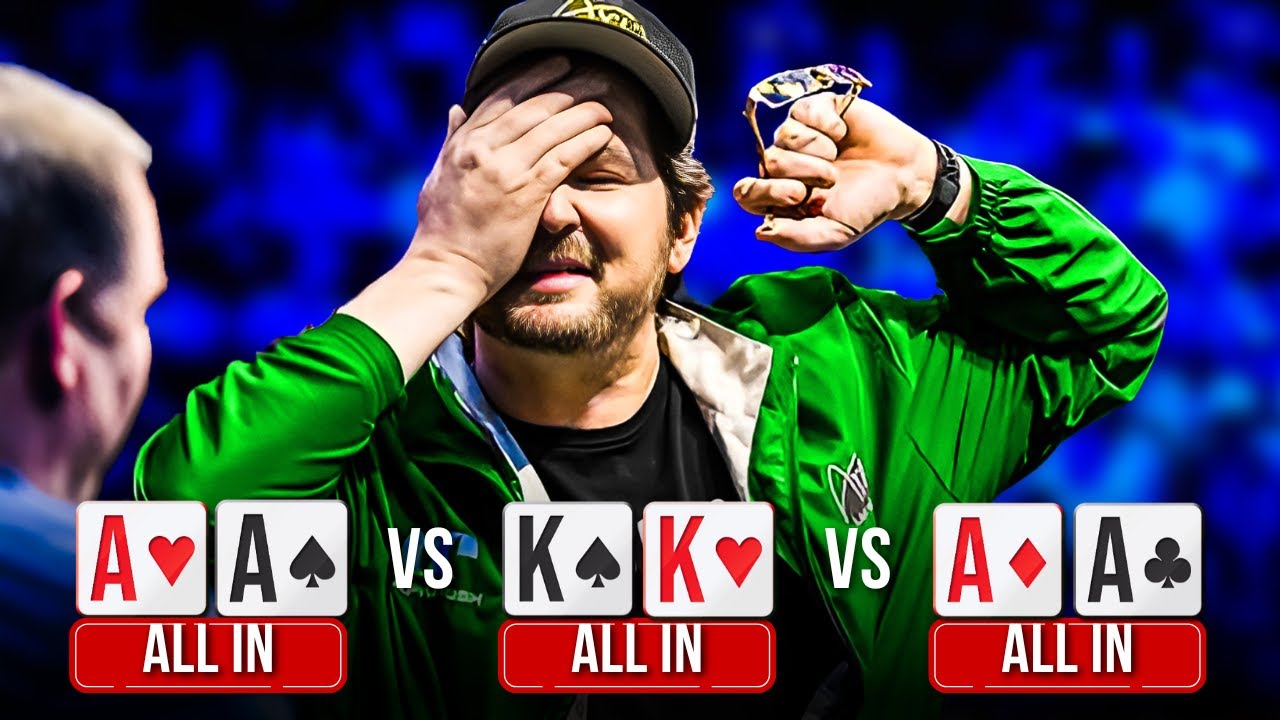 The Most CHAOTIC Poker Hands in WSOP History!