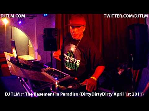 DJ TLM @ The Basement in Paradiso (DirtyDirtyDirty April 1st 2011)