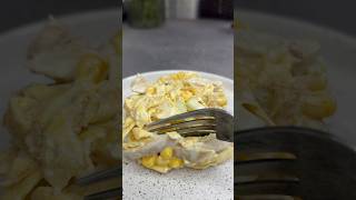 Белковый салат с блинчиками #cooking #food #recipe #asmr #easyrecipe #еда #foodie #готовка #салат