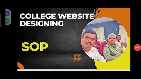 College website for NAAC - SOP