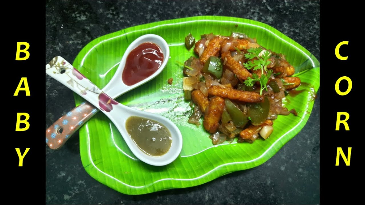 Crispy Baby Corn in tamil/ Little Chef Tanvi YouTube