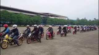 Konvoi Klub Satria FU (SSFC) ARRC SENTUL 2015