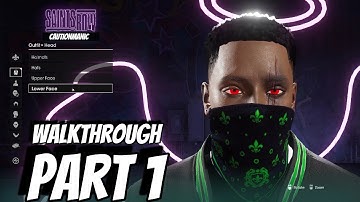 SAINTS ROW REBOOT Intro Walkthrough PART 1 (First Hour) #saintsrow